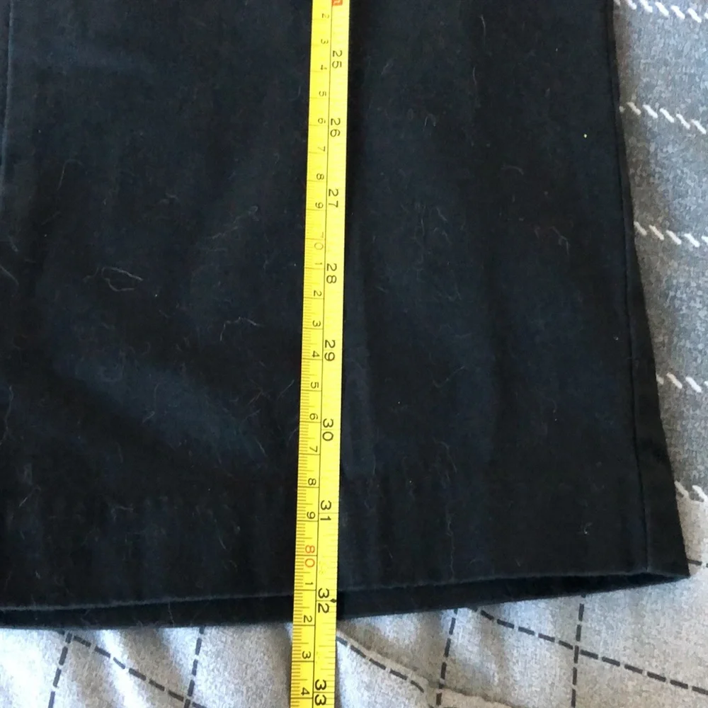 Lee Capri Pants Women's Size 10‎ Black Belt NWT